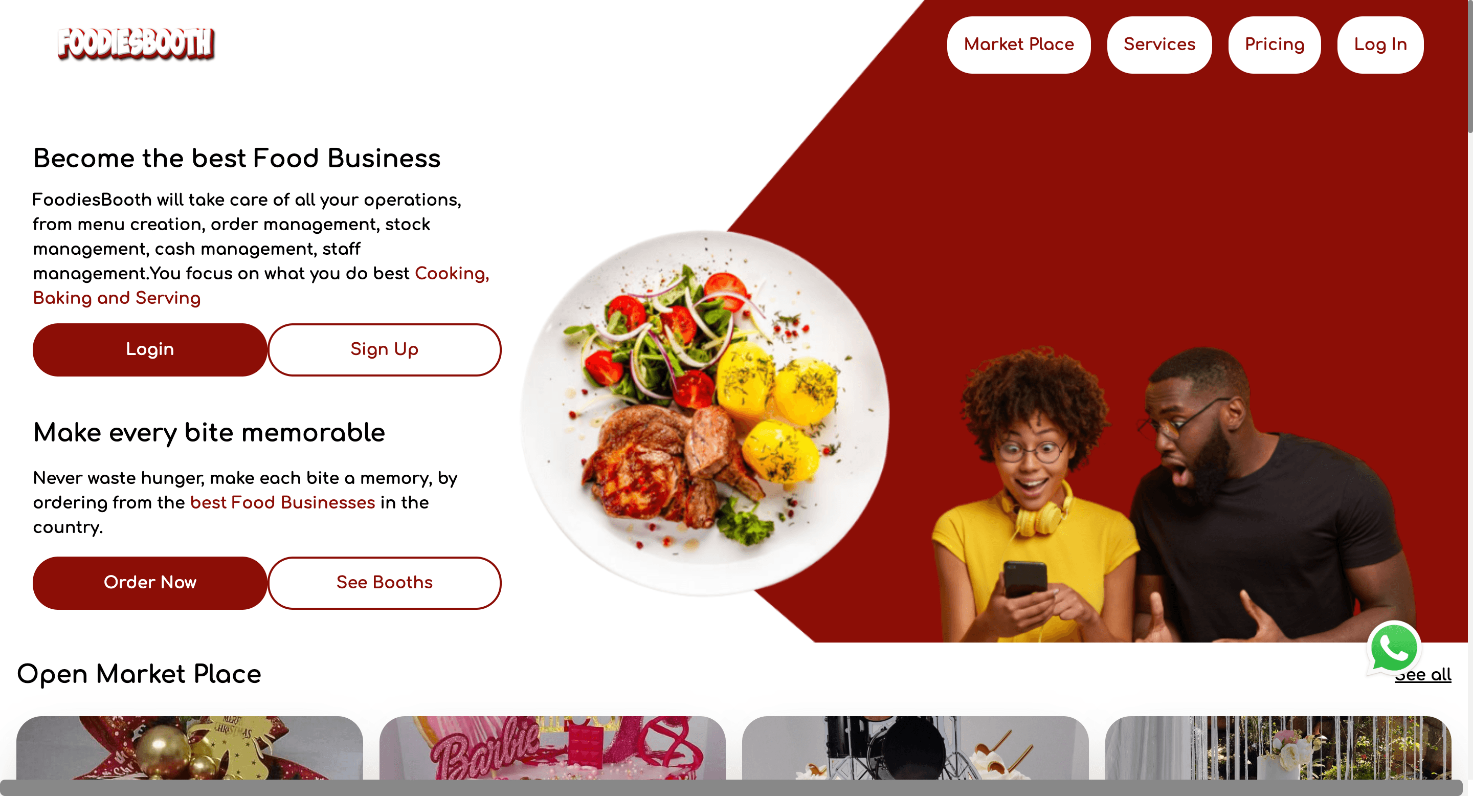 FoodiesBooth Reastaurent Management Web App